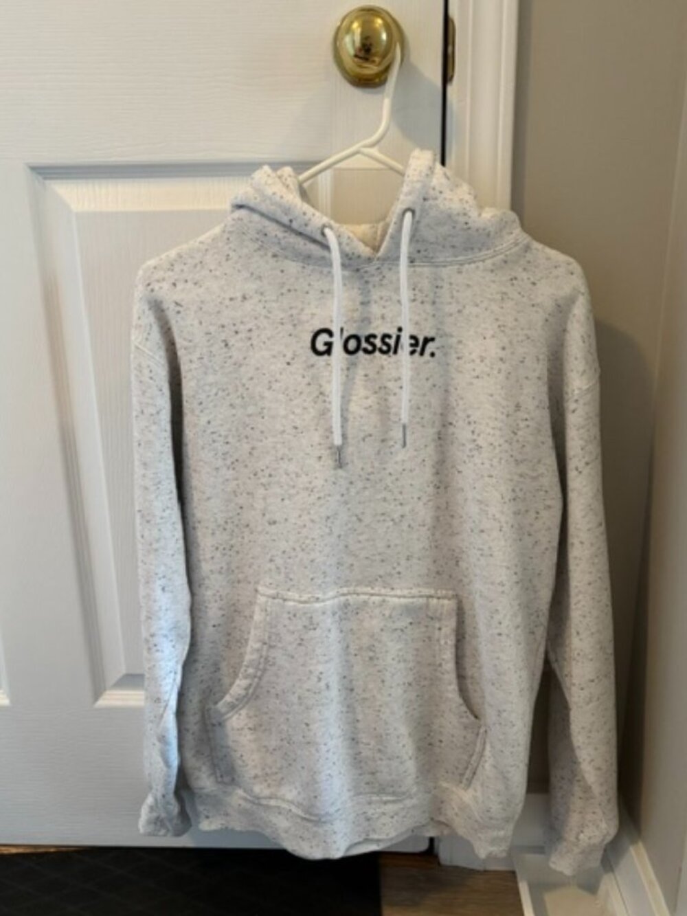 Limited Edition Glossier Terrazzo Hoodie (XS)